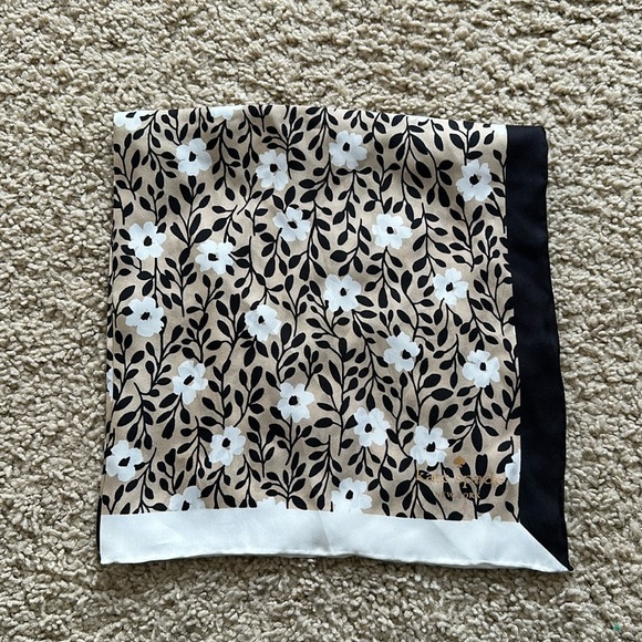 Kate Spade Floral Silk Scarf - Picture 1 of 3